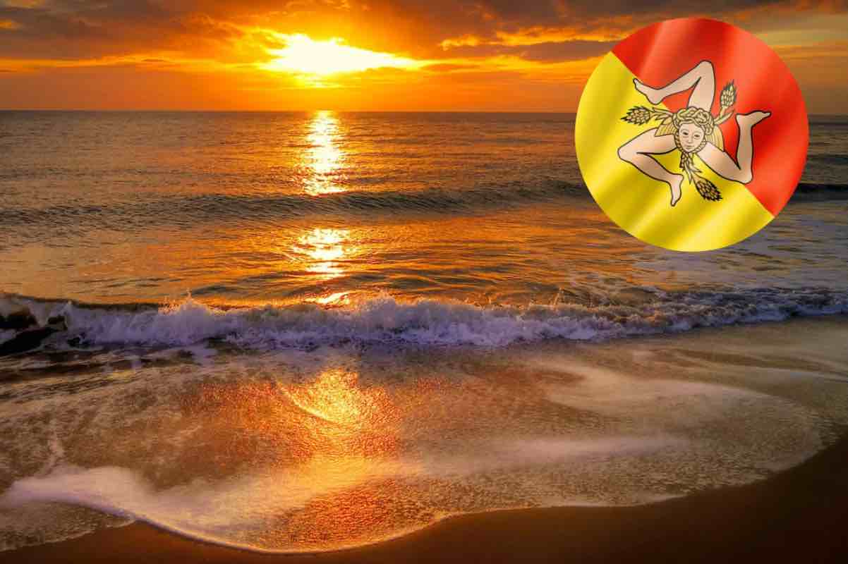 Sicilia tramonto bellissimo