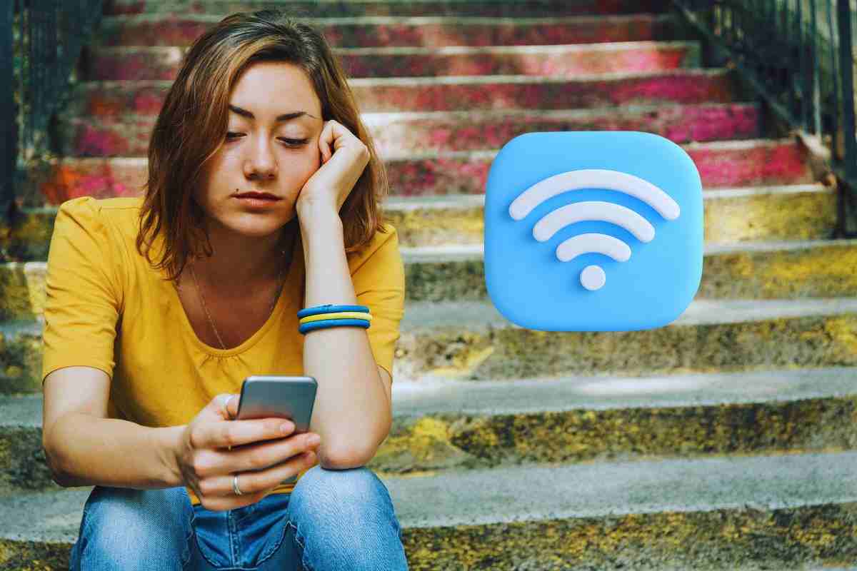 connessione wi fi del cellulare