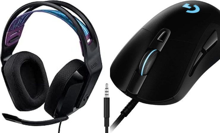 mouse cuffie gaming logitech