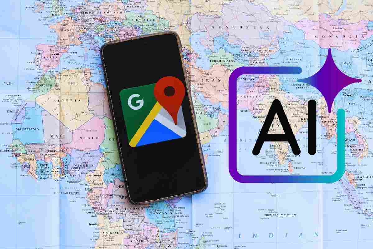 google maps con l'intelligenza artificiale